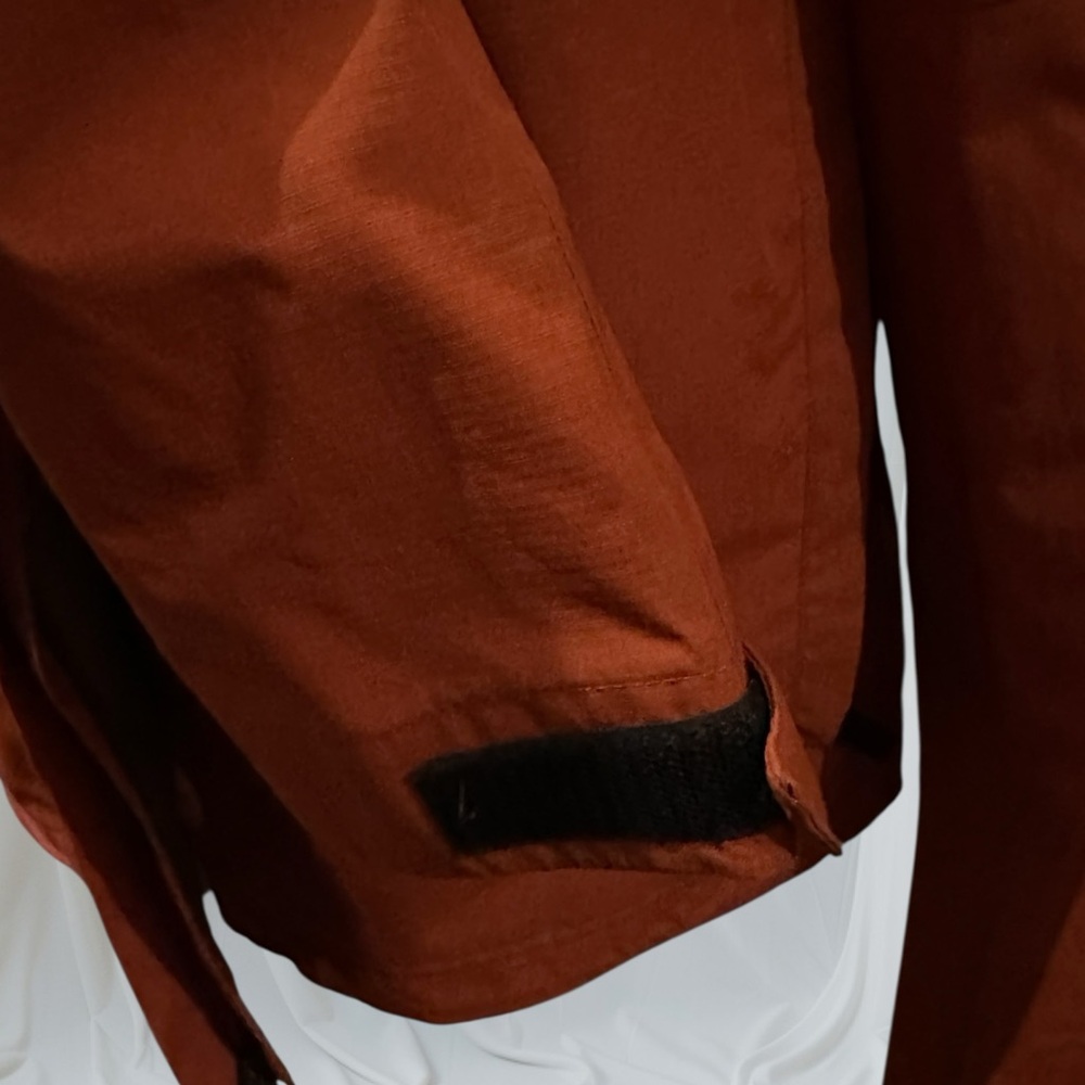 Fox Racing Moto Ranger Packable Rain Jacket - Small Orange Rust - Picture 6 of 8
